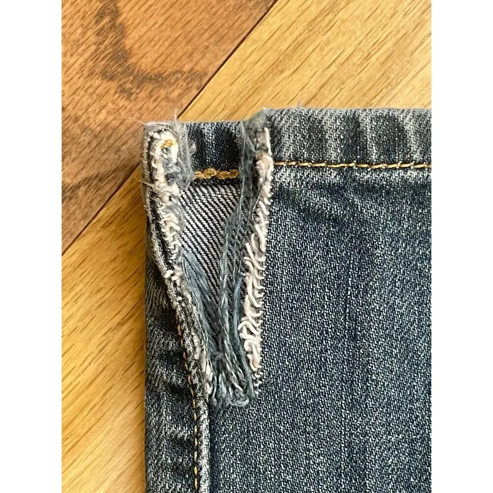 Levi's 501 Mens 33x34 Straight Leg Jeans Button Fly
